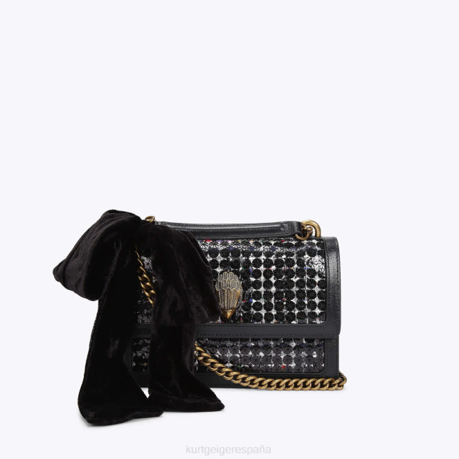 Kurt Geiger mujer bandolera pequeña london shoreditch 2LPR140 | bolsas negro